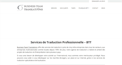 Desktop Screenshot of fr.bttranslations.com